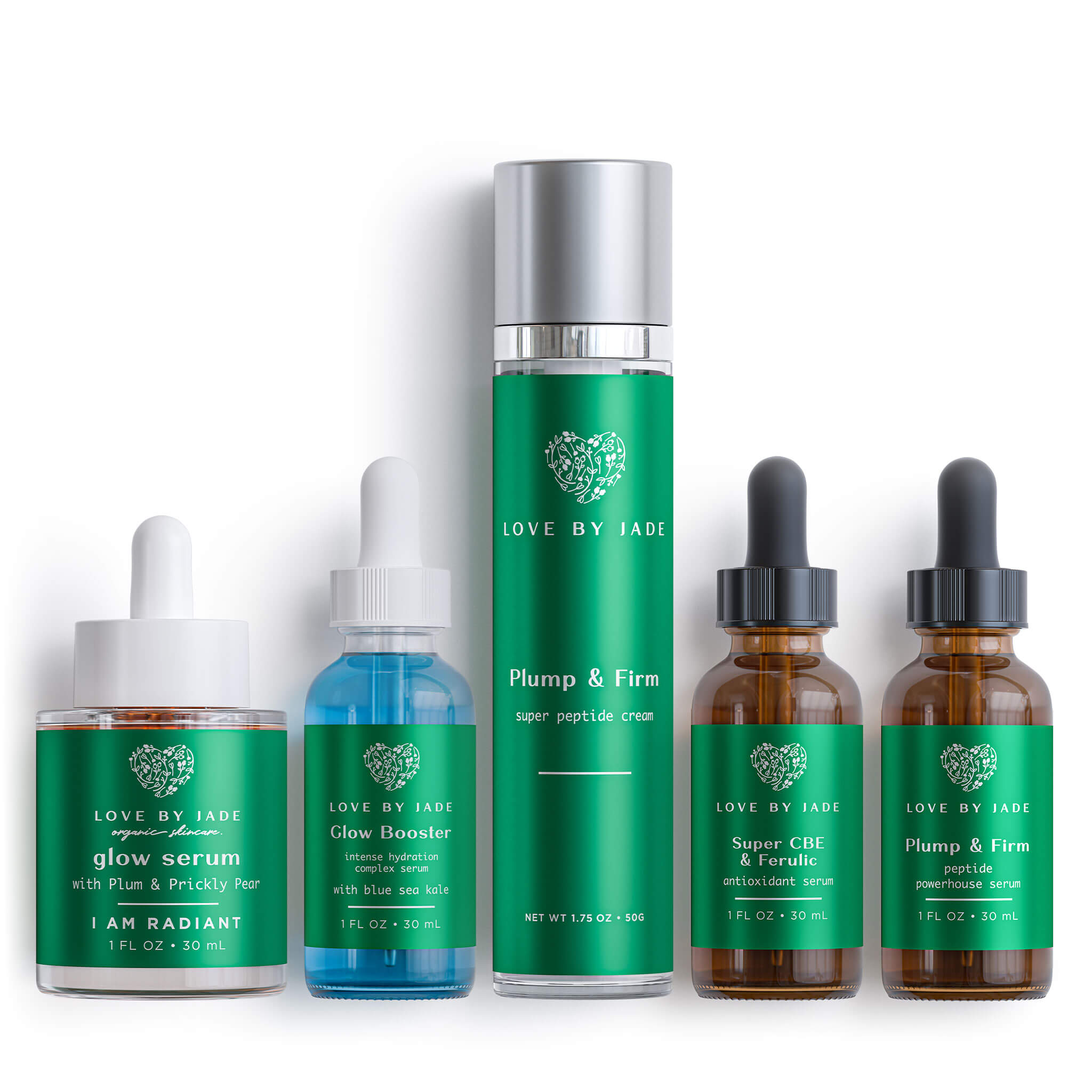 The Complete Ritual Bundle | Five-Product Botanical Skincare Ritual | Love by Jade